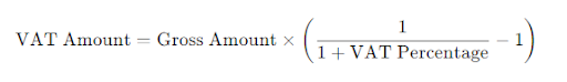 VAT Calculate in Saudi Arabia 