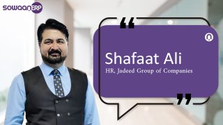 🎥 Unveiling SowaanERP: A Testimonial by Shafaat Ali Bangish, HR Manager at Jadeed Group Of Companies